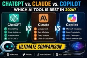 ChatGPT vs Claude vs Copilot comparison 2026