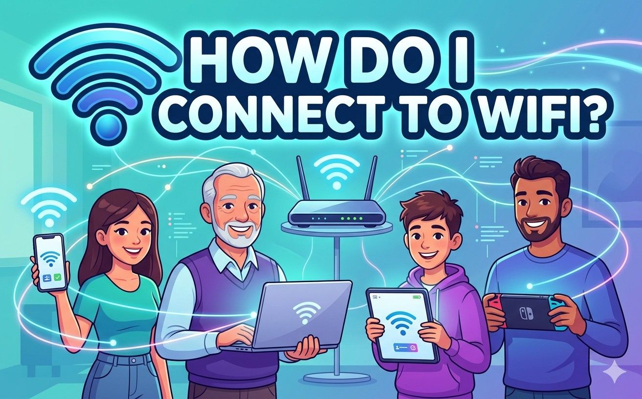 how do i connect to wifi a complete step by step guide for every device