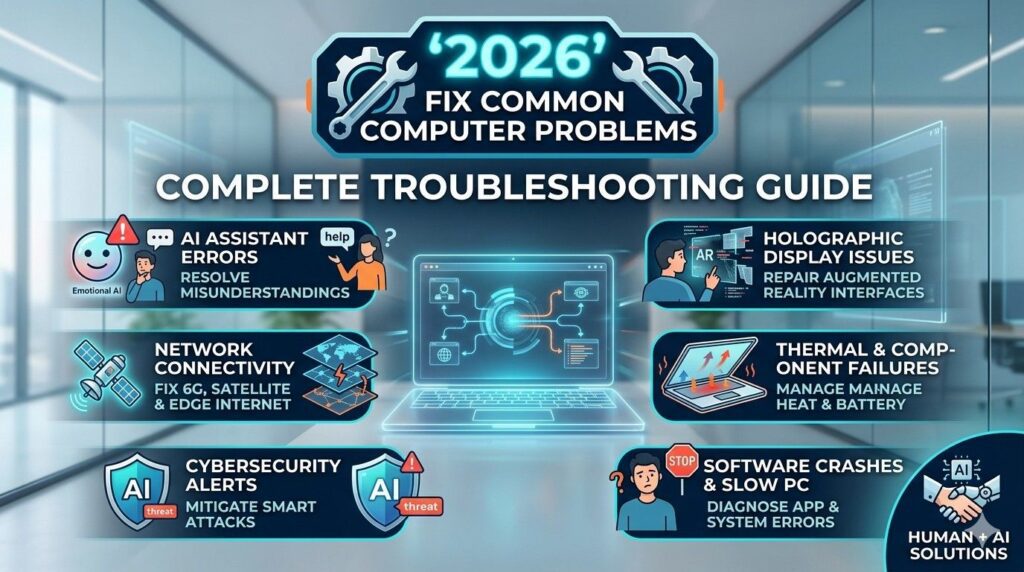 how to fix common computer problems in 2026 complete troubleshooting guide