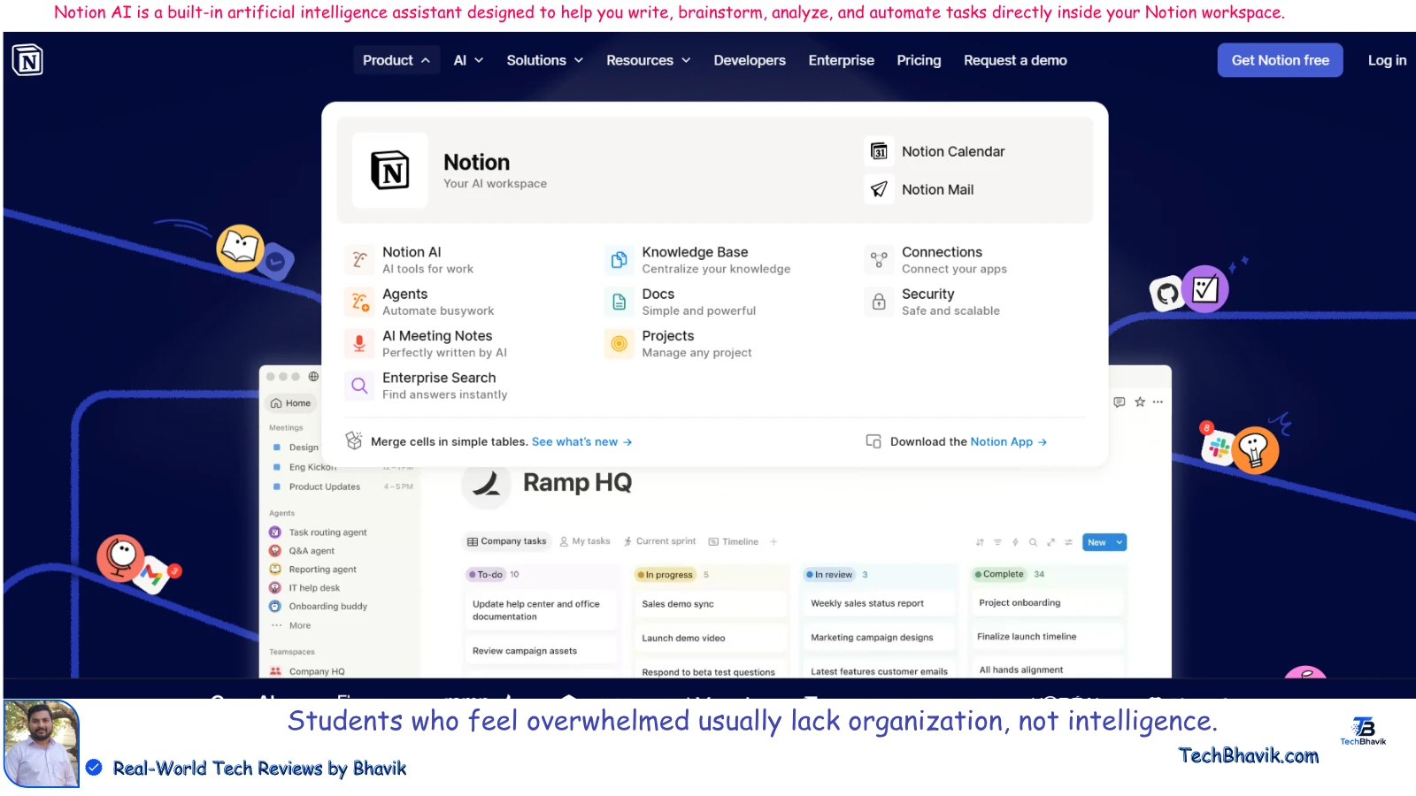 Best AI Tools for Students 2026: 7 Top Picks for India & Global Success Notion AI is a built-in artificial intelligence assistant designed to help you write, brainstorm, analyze, and automate tasks directly inside your Notion workspace.