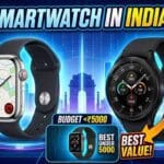 Main image: best smartwatch in India 2026 comparison Samsung image: Samsung Galaxy Watch 8 India 2026 Apple image: Apple Watch Series 11 India price Budget image: best smartwatch under 5000 India 2026