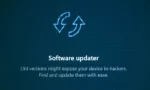 An infographic titled "How to Update Windows — A Complete Step-by-Step Guide for Windows 10 & 11" for TechBhavik. It features a technical blue circuit board design and outlines three main steps: 1) System Pre-checks (internet, storage, and disabling conflicting apps), 2) Comparison of Windows 10 and 11 update settings, and 3) The full update process from scanning to verification.