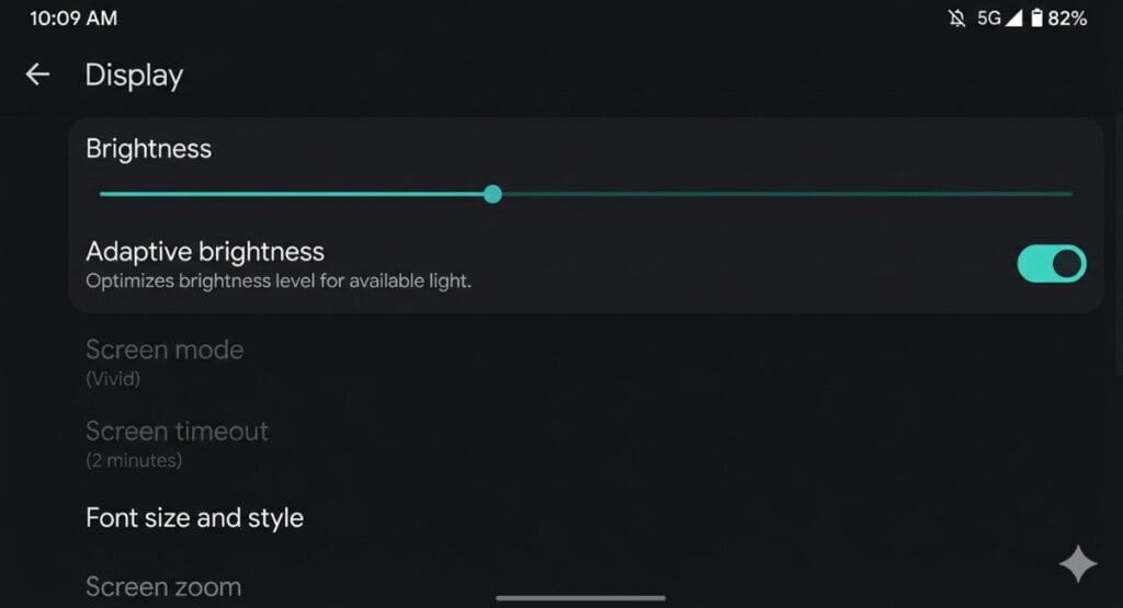 How to fix Android battery drain brightness settings