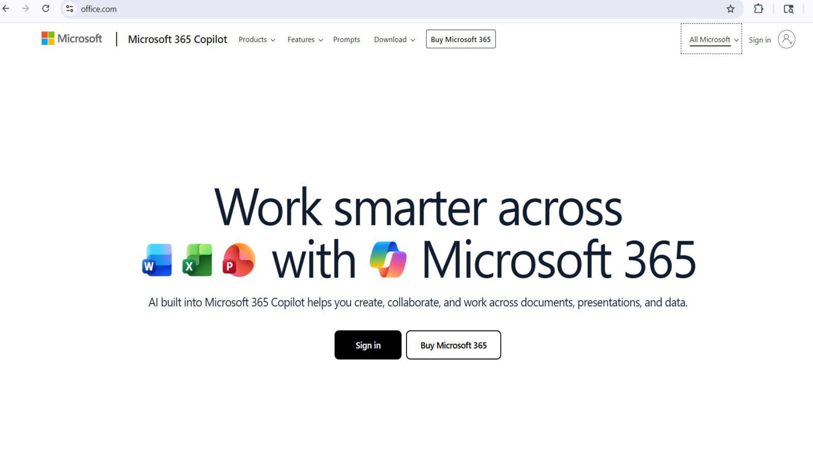 how to set up free Microsoft Office, A laptop screen displaying the Microsoft 365 dashboard with Word, Excel, and PowerPoint icons, illustrating how to set up Microsoft Office for free.