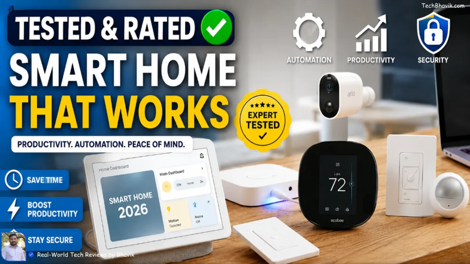 10 Best Smart Home Devices for 2026: Tested & Rated 10 Best Smart Home Devices for Tech Professionals in 2026 showing Google Nest Hub and smart automation ecosystem