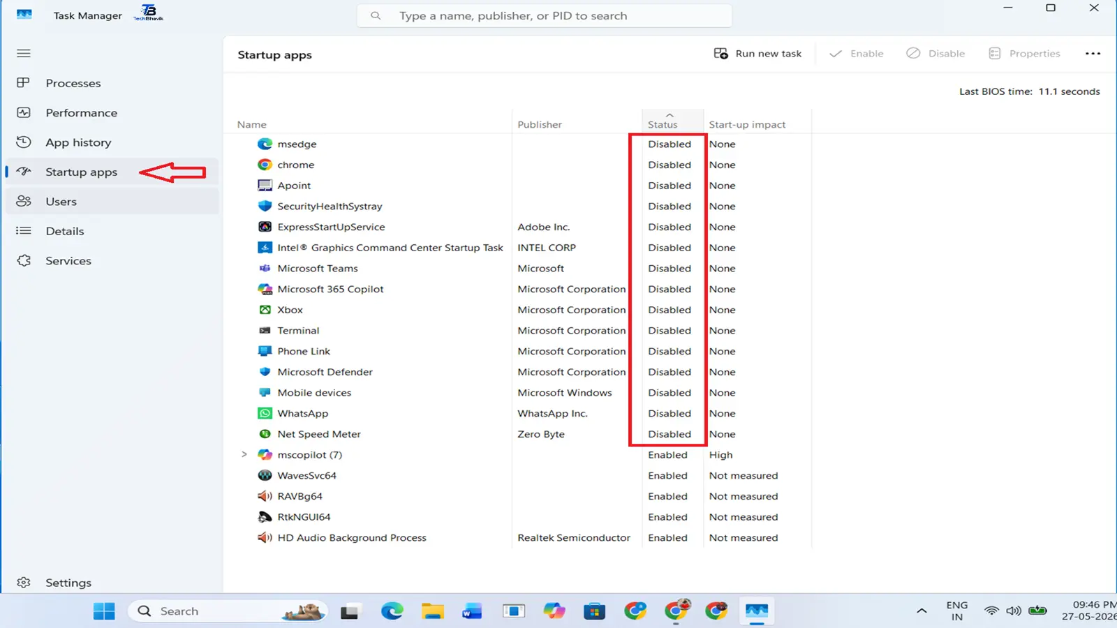 10 Proven Tips to Speed Up Windows 11 in 2026 (Ultimate Guide) A futuristic digital illustration showing a laptop with the Windows 11 logo and a speed boost arrow, titled "10 Proven Tips to Speed Up Windows 11 PC in 2026" with a checklist graphic.