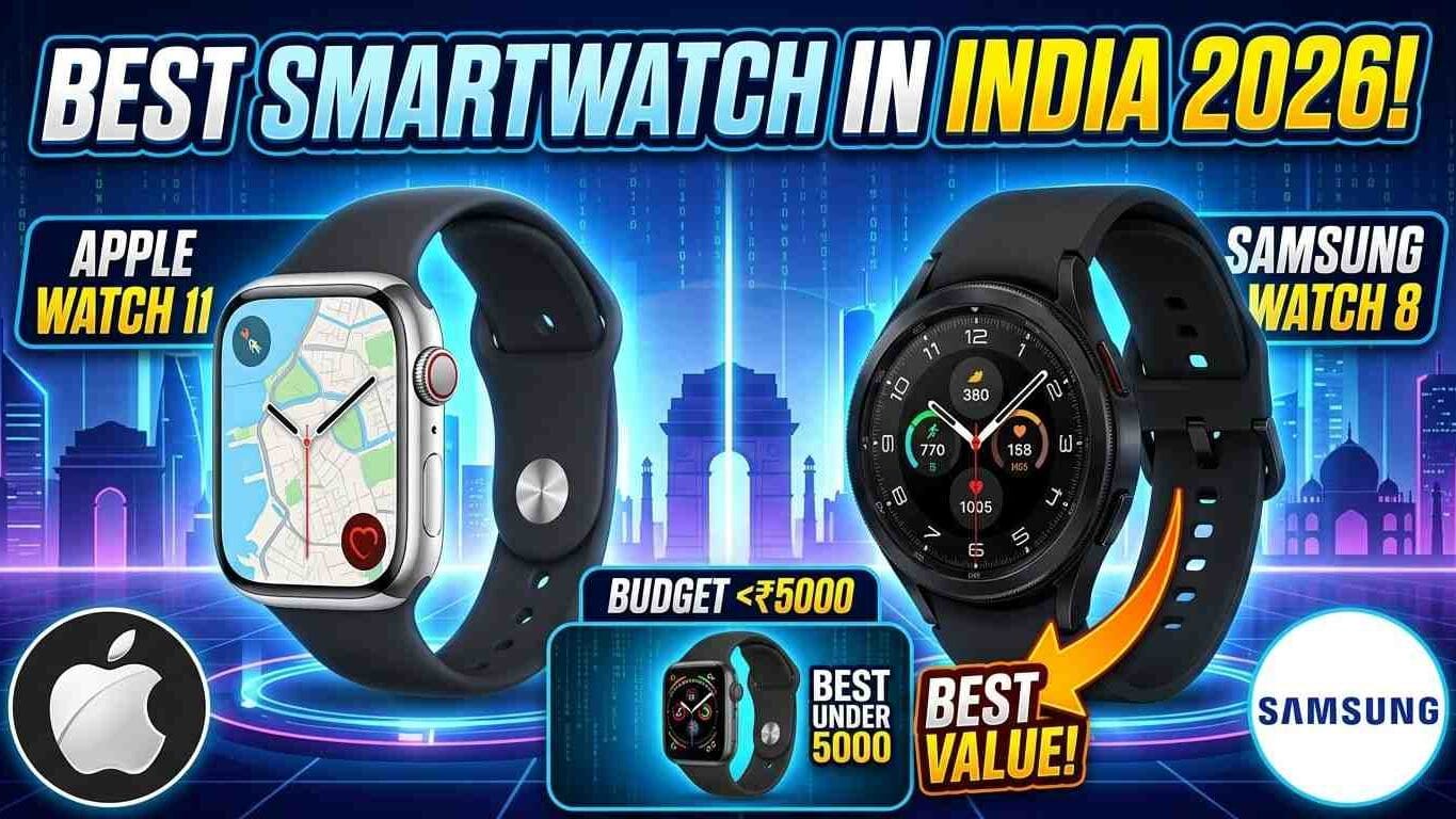 If you have no time, you miss it - Top Best Smartwatch in India 2026 — Top 10 Picks best smartwatch