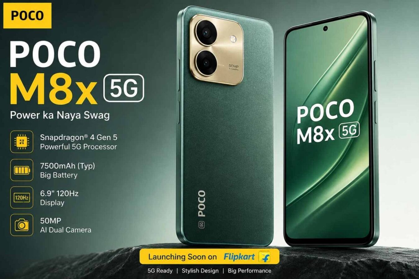 POCO M8x 5G: Design, Expected Specifications, Price, Launch Date and What to Expect
