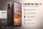 Realme 16x arrives with the Dimensity 6300 SoC, a 144Hz screen, and a 7,000 mAh battery