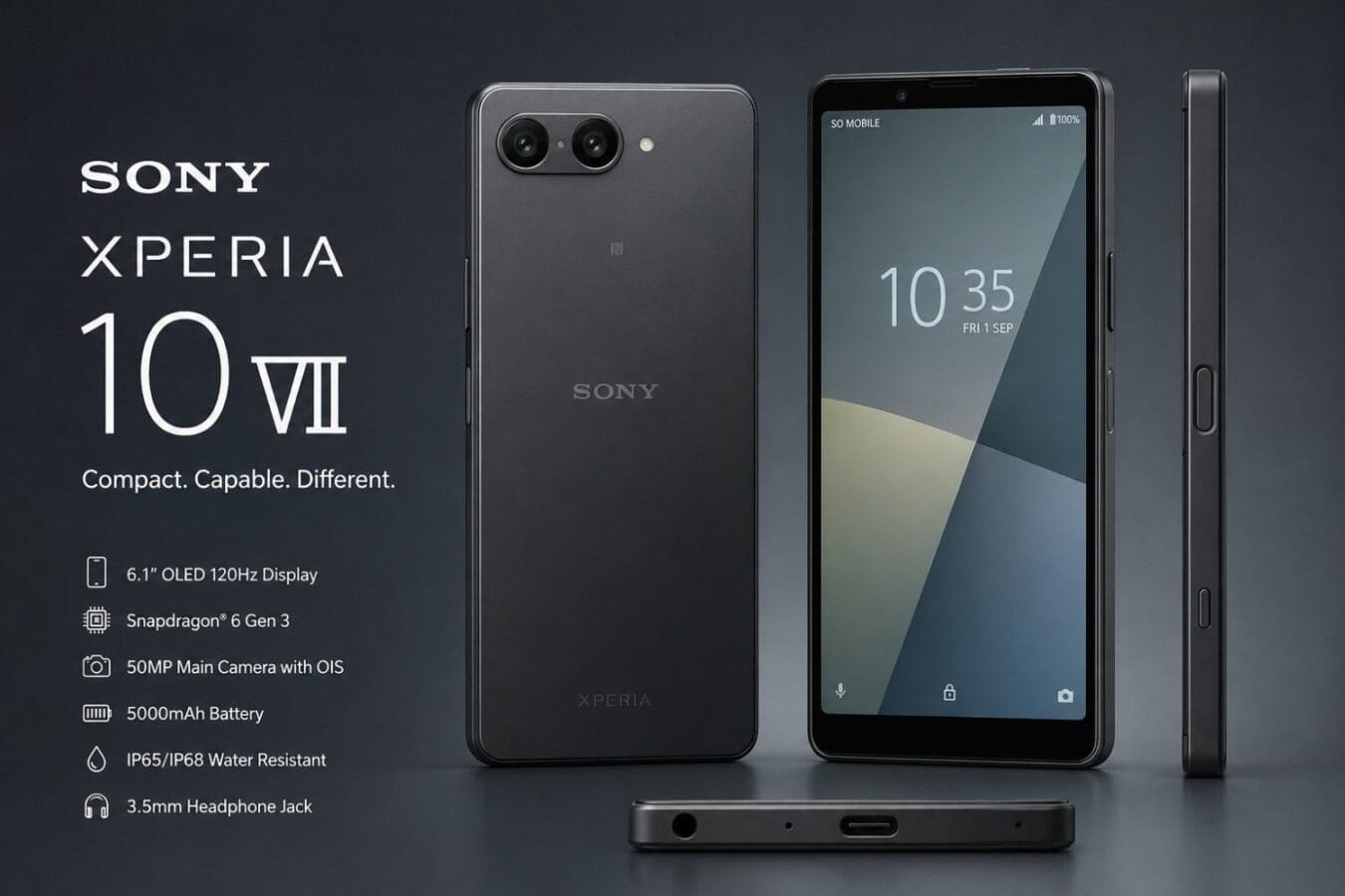 Sony Xperia 10 VII: 120Hz OLED, 5000mAh Battery , 3.5mm Jack—Is It Worth Importing?