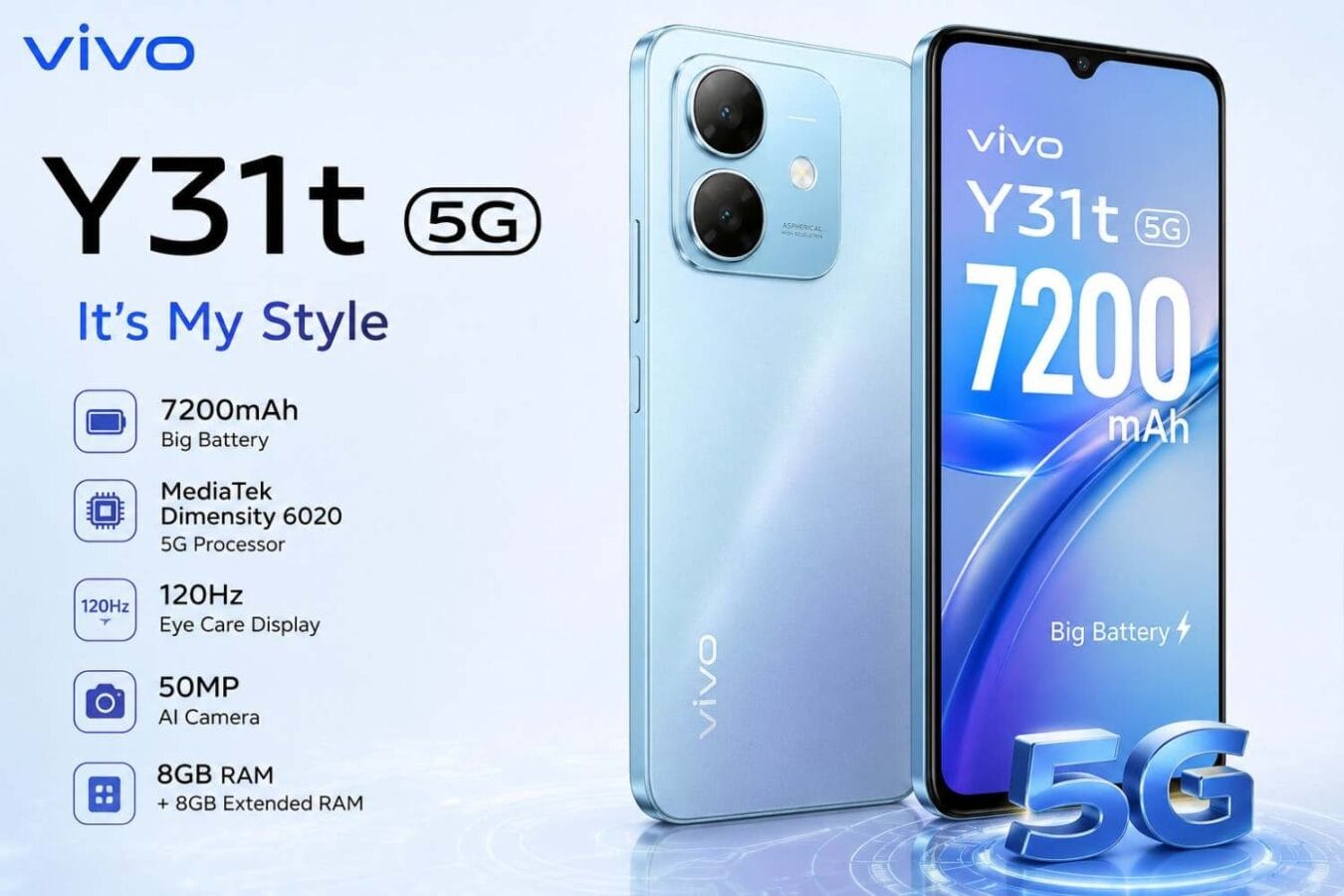 Vivo Y31t 5G Review: 7200mAh Battery, Snapdragon 4 Gen 2 and IP68/IP69 — Is It Worth Buying?
