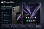 Apple to launch $2,000-plus foldable 'iphone Ultra'in early September iphone Ultra foldable