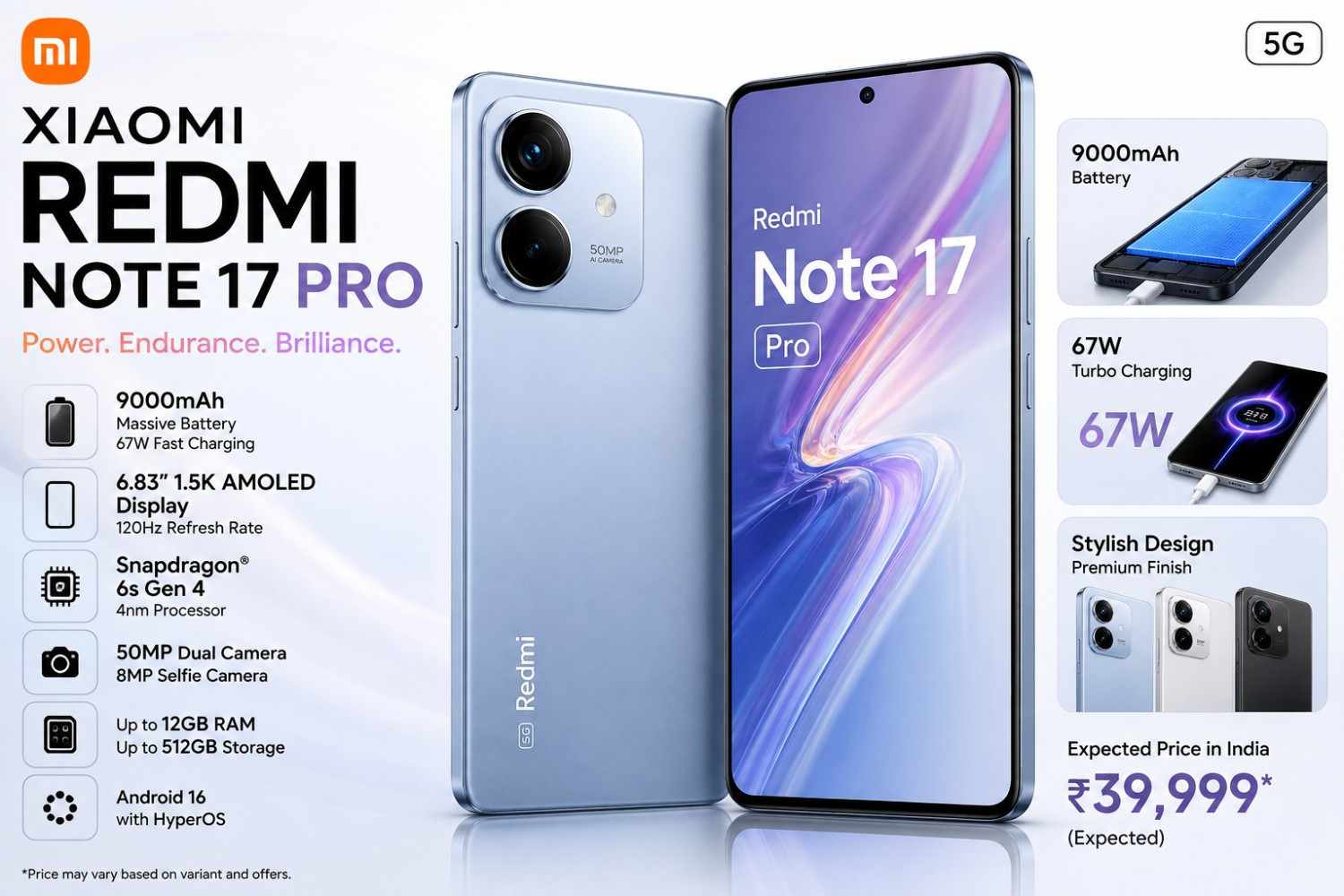 Redmi Note 17 Pro: Price in India, Specifications, Features and Review Redmi Note 17 Pro: Price in India, Specifications, Features and Review