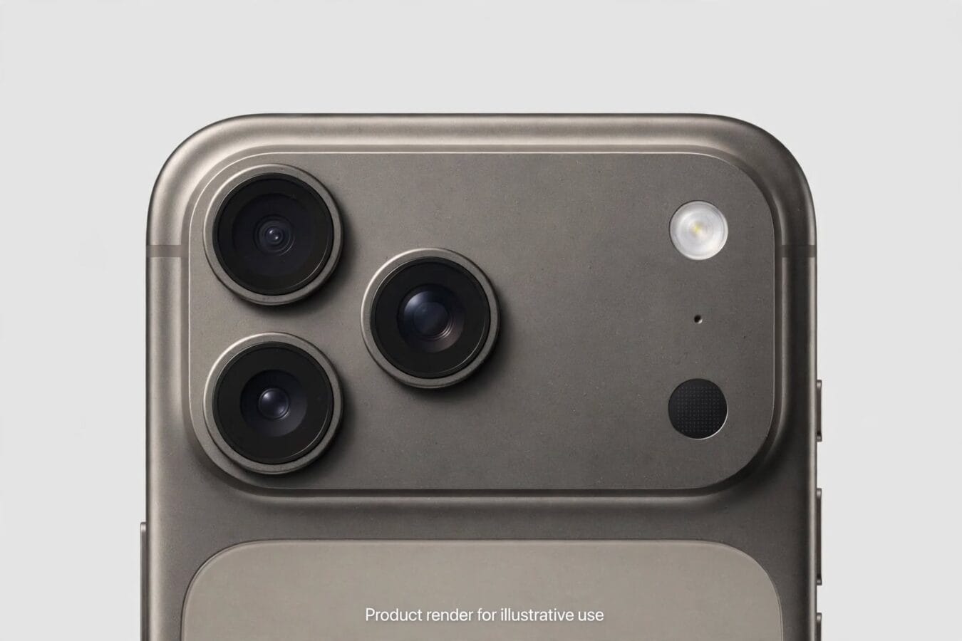 Saw the image of iphone 17 Pro Max three angles cameras which is incredible result of clicking photos