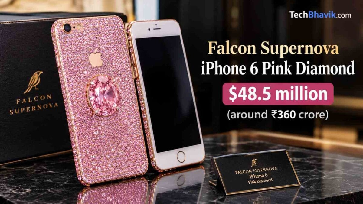 World's Most Expensive iPhone. The Diamond Isn't Craziest Falcon Supernova iPhone 6 Pink Diamond – $48.5 million (around ₹360 crore)