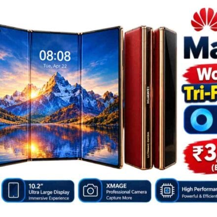 I sit and reflect on the fact that I actually went ahead and bought a phone worth ₹3 lakh that doesn't run Google apps! — Do you want to know my opinion? world's first,₹3,07,800,HarmonyOS,Huawei Mate XT Mobile