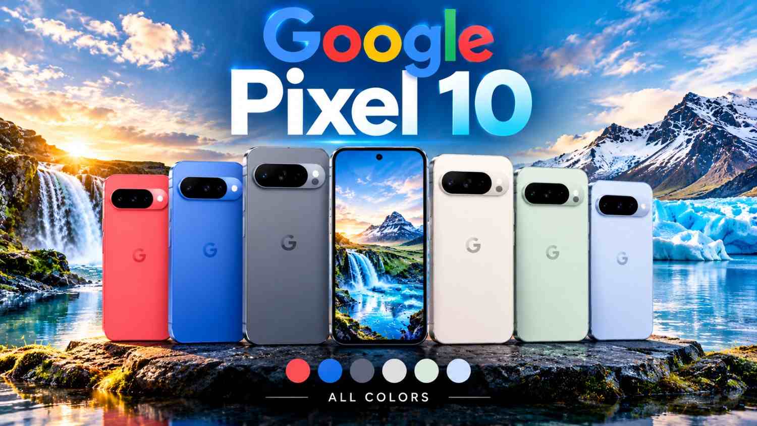 Pixel 10a specs table with Tensor G4, 8GB RAM and 256GB storage Pixel 10a vs Pixel 10 comparison chart