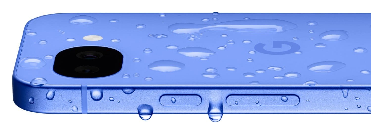 Pixel 10a specs table with Tensor G4, 8GB RAM and 256GB storage Google Pixel 10a front and back view, price in India ₹55,999